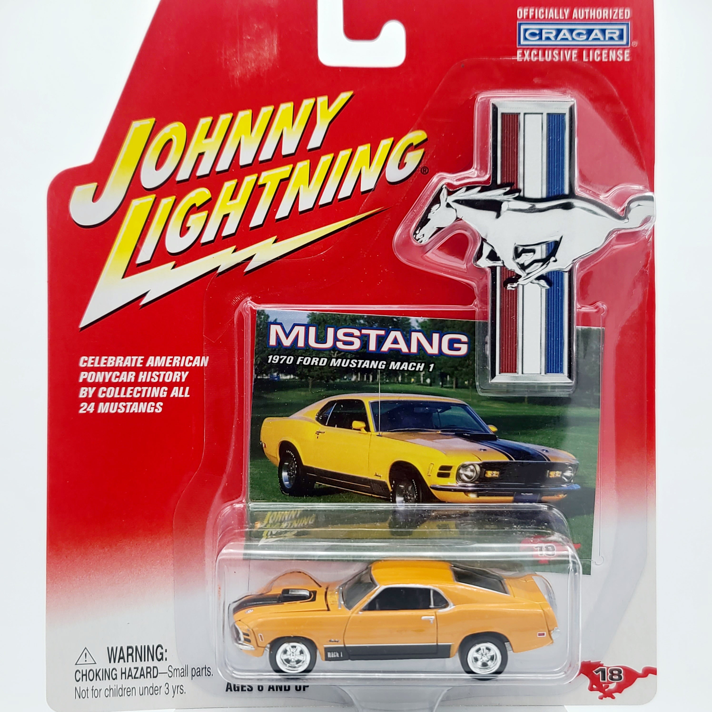 Johnny Lightning '70 Ford Mustang Mach 1 - 1:64 (2003 Mustang Series Release 3)